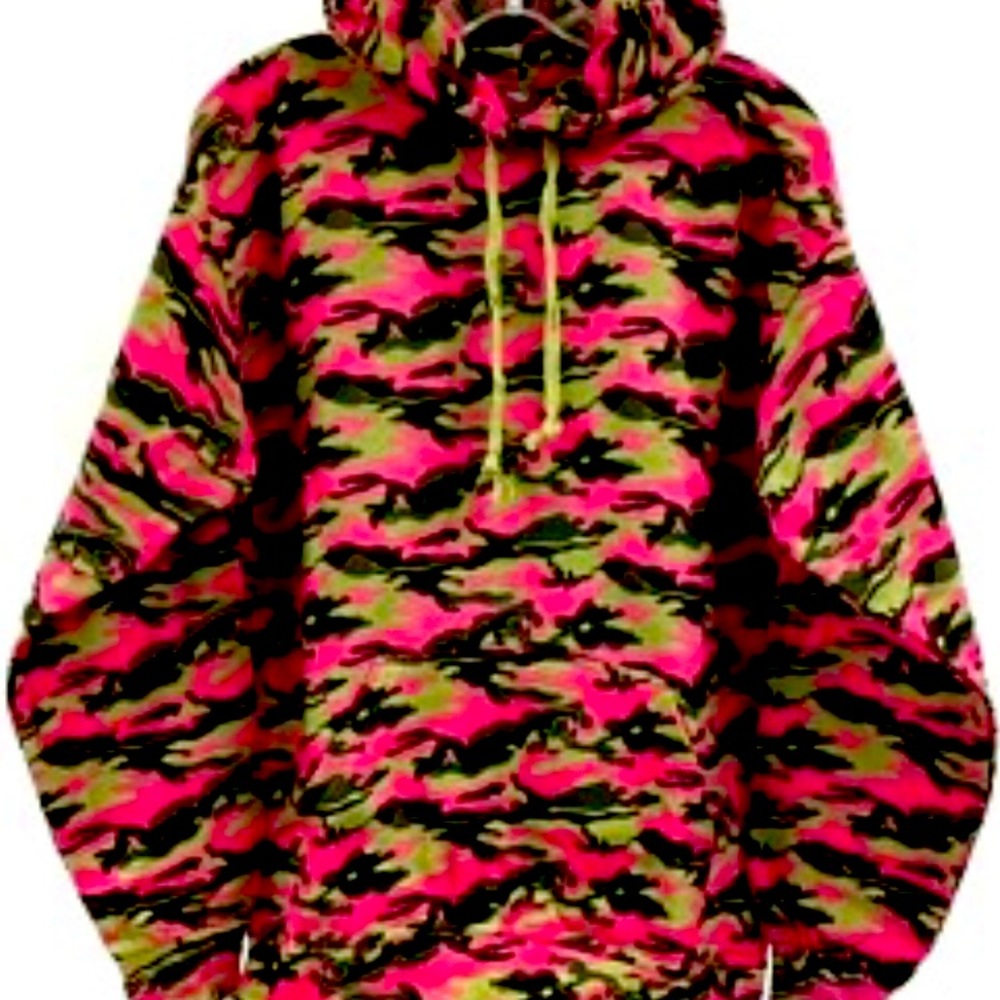 Camo Pullover Hoodie